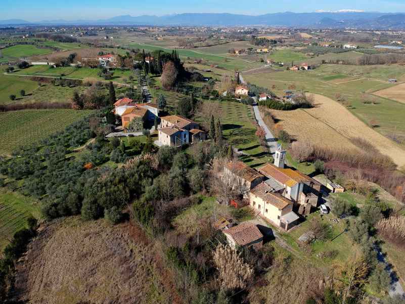 View of San Pantaleo, Vinci