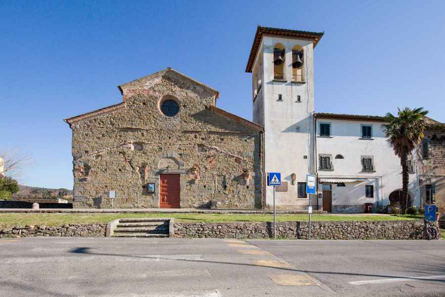 Façade of the church of San Giovanni Battista in Sant