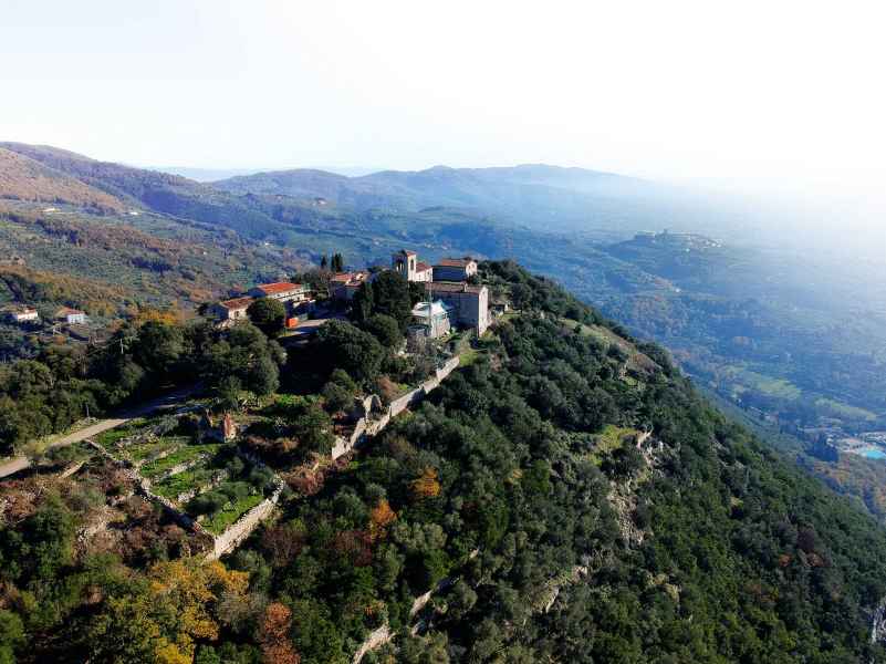 View of Monsummano Alto