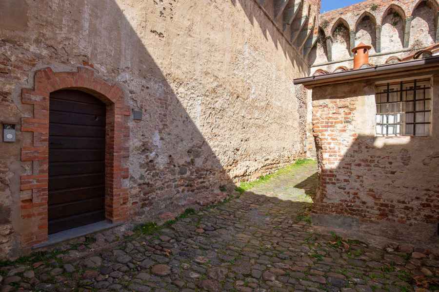 Interior of the fortress of Montecarlo, Monsummano