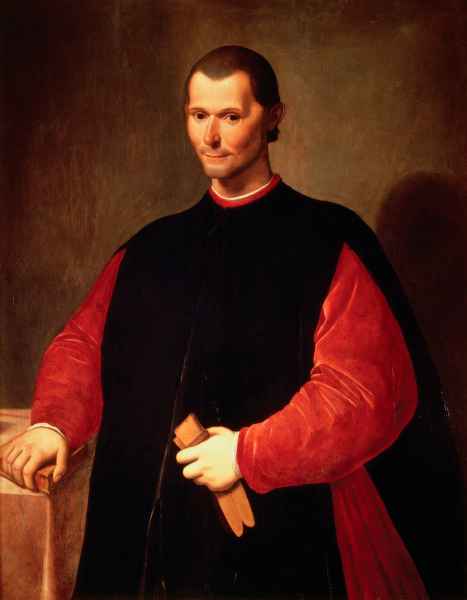 Santi di Tito, Portrait of Niccolò Machiavelli