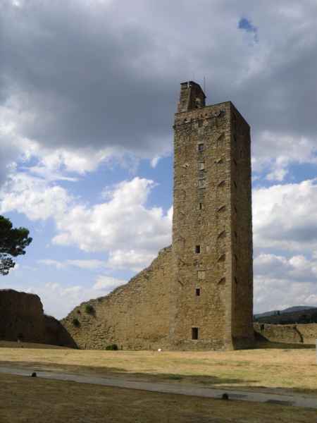 The Torre del Cassero (tower of the keep), Castiglion Fiorentino