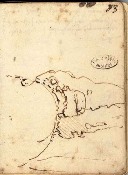 Ms. L, 83r. - La rocchetta di Piombino, c. 1502