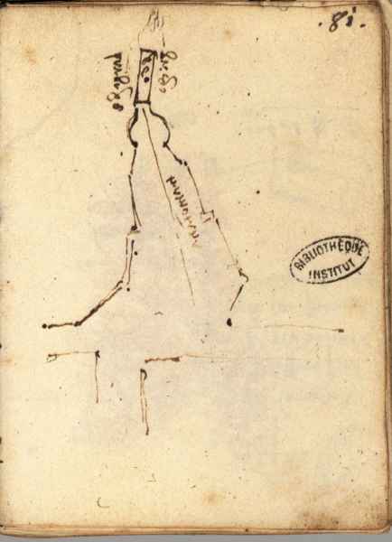 Ms. L, 81r. - Marshlands of Piombino, c. 1502