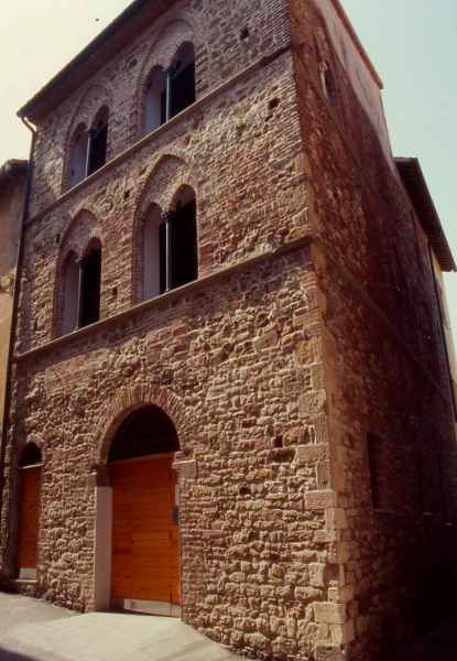 Casa delle Bifore, XIV cent. Historical Archive of the city of Piombino