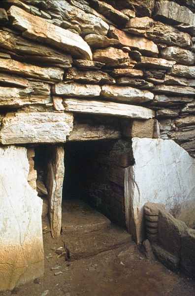 "Detail of a tomb, Etruscan Necropolis of Baratti, Populonia "