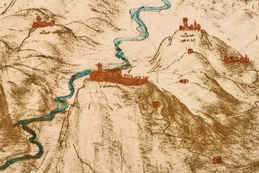 The city of Volterra in RL 12278, Windsor Castle