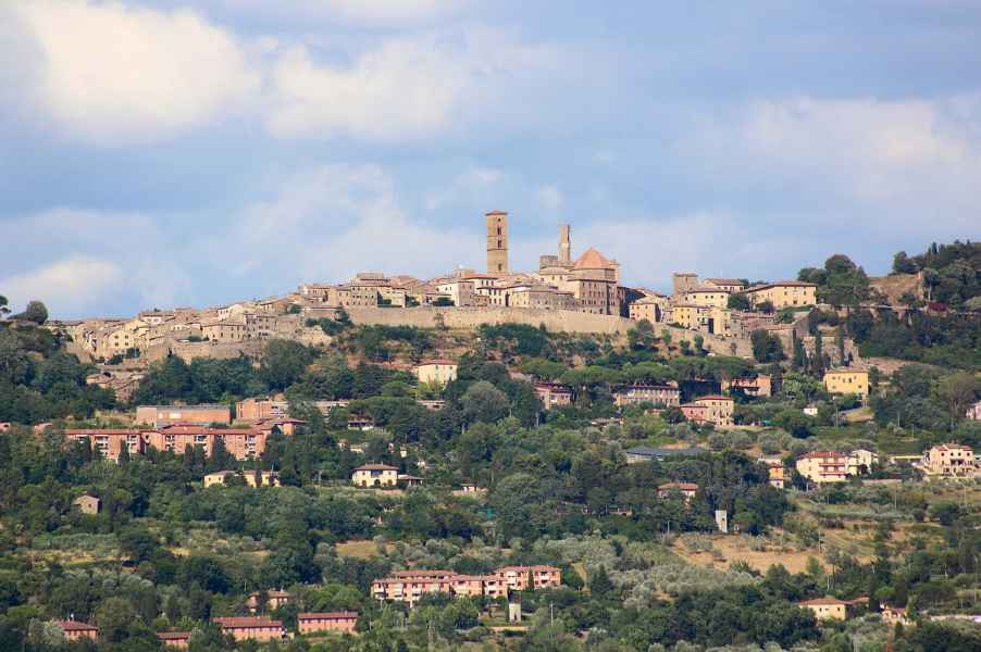 Panoramic view of Volterra