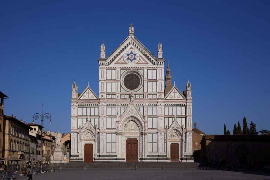 Façade of the Basilica of Santa Croce, Florence