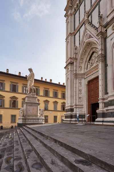 Parvis of the Basilica of Santa Croce, Florence