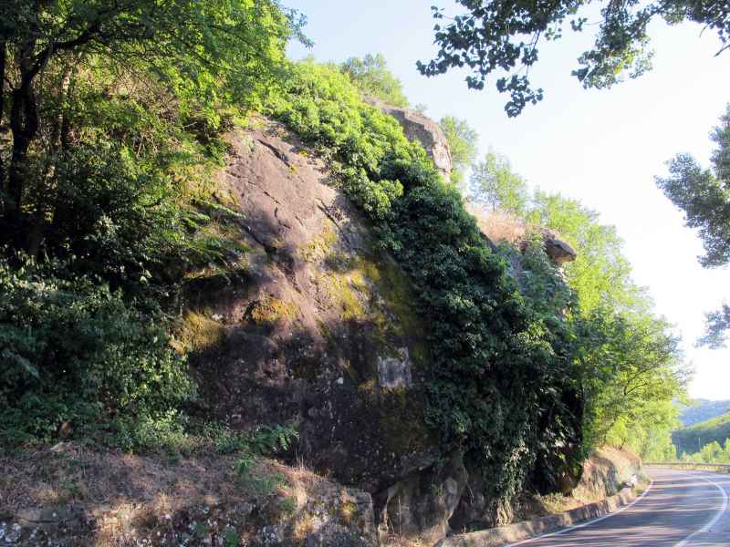 The rock of Gonfolina