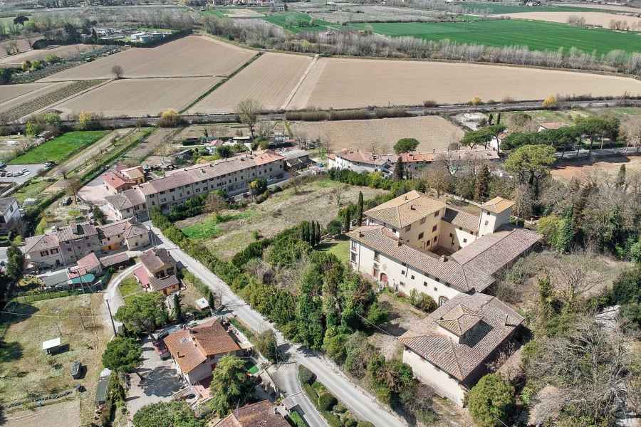 Panoramic view of Cambiano, Castelfiorentino