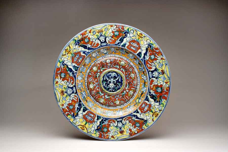 Museum of ceramics of Montelupo Fiorentino: the "Rosso di Montelupo"