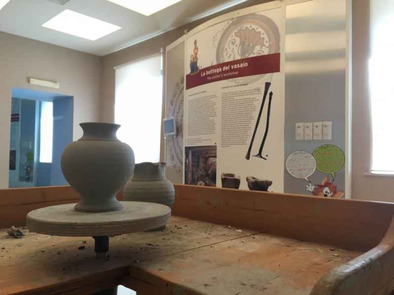 Museum of ceramics of Montelupo Fiorentino: the potter