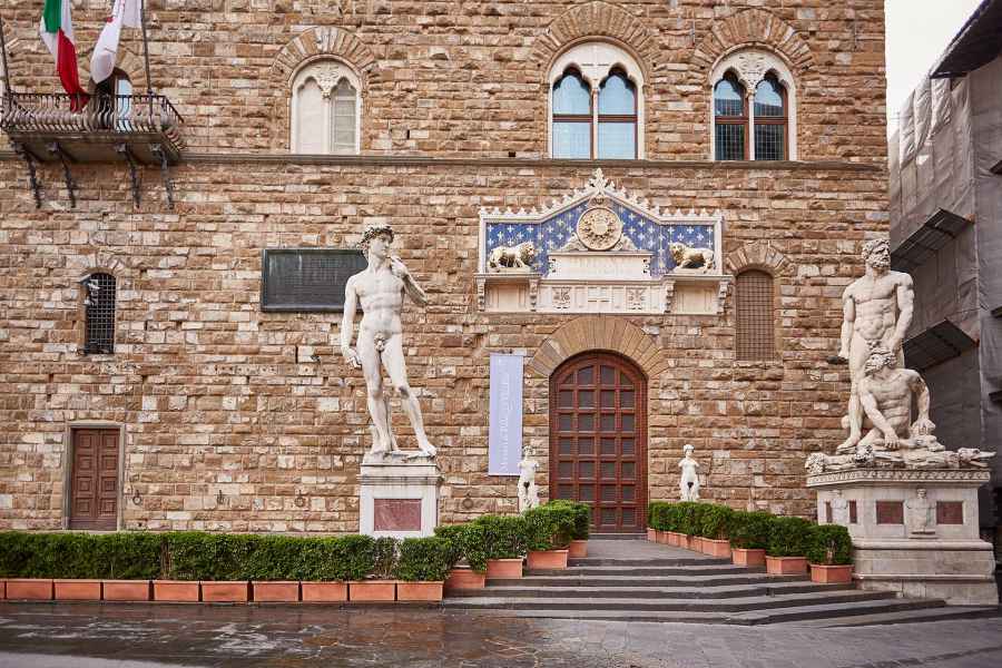 Entrance of Palazzo Vecchio, Florence