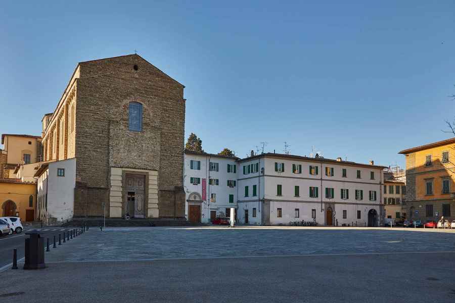 Exterior of the church of Santa Maria del Carmine, Florence
