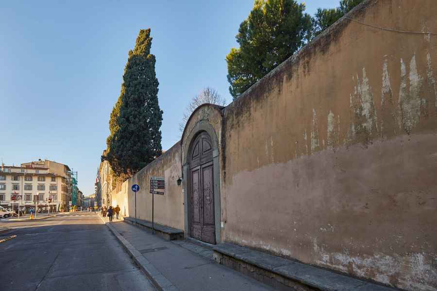 The wall of the ancient seat of Lorenzo