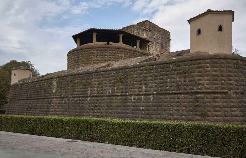Porta Faenza incorporated in the Fortezza da Basso, Florence