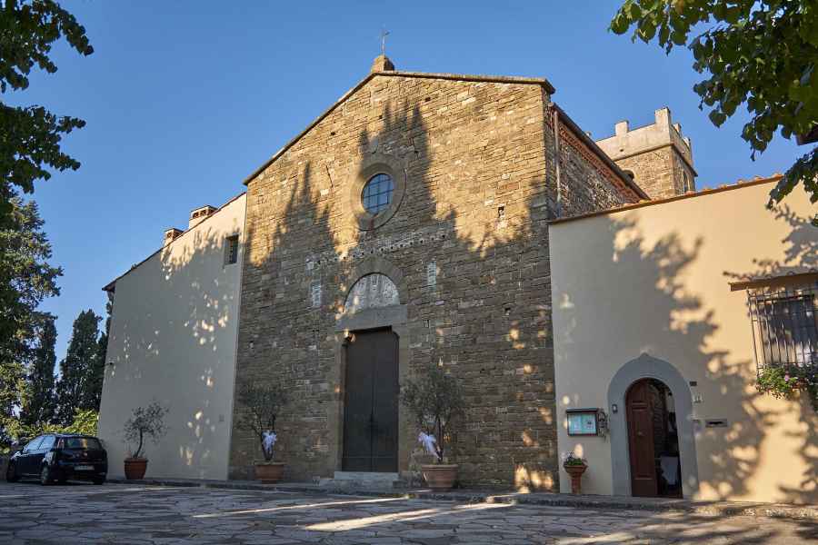 Façade of the church of Santa Margherita a Montici, Florence