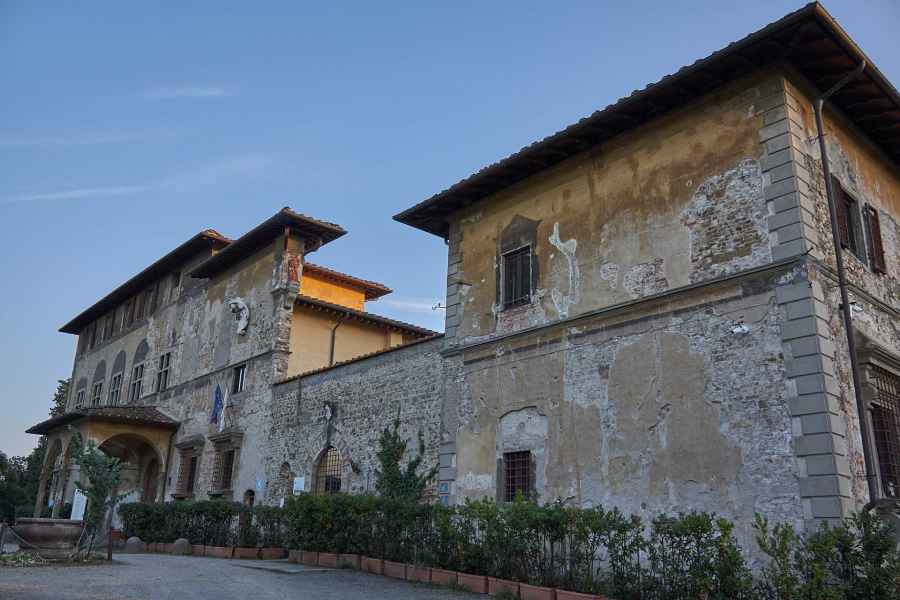 Exterior of the Villa di Rusciano, Florence