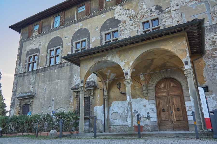Exterior of the Villa di Rusciano, Florence