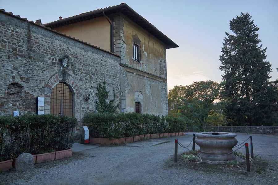 Exterior of the Villa di Rusciano, Florence