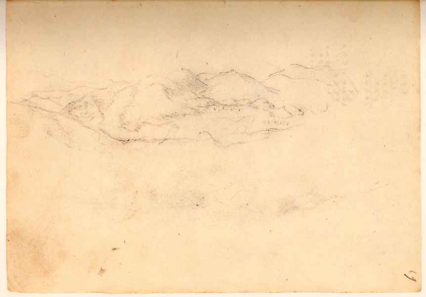 Madrid Ms. II, 19r. - Florentine hills with 