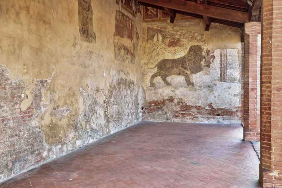 Portico of Palazzo Pretorio, Certaldo 