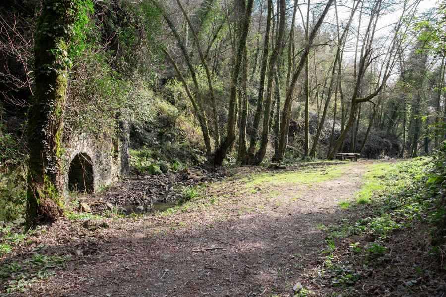 The area of the Mill of the Bongi, Vinci