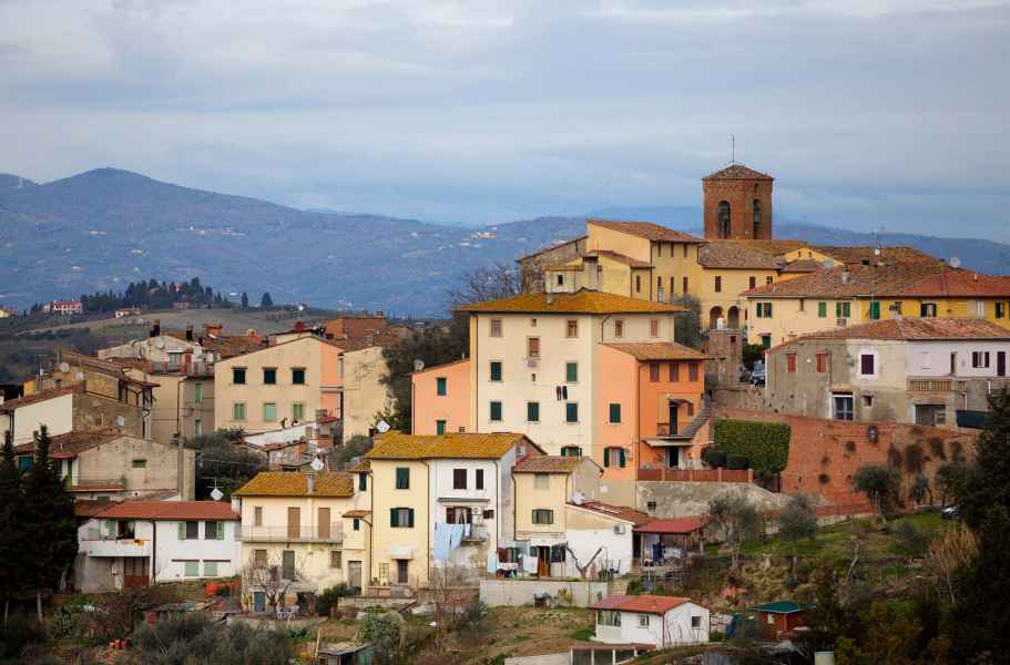 View of Castelnuovo d