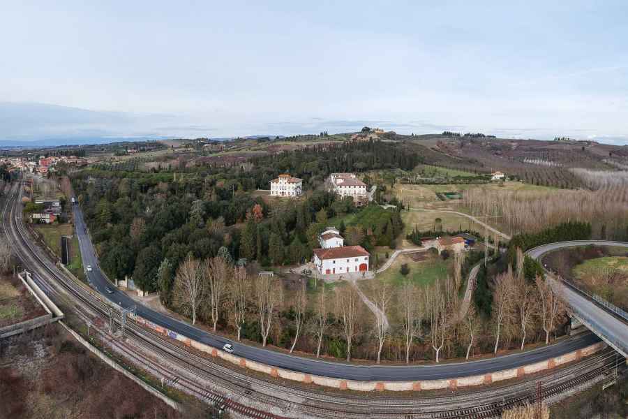 Pamoramic view of Granaiolo, Castelfiorentino