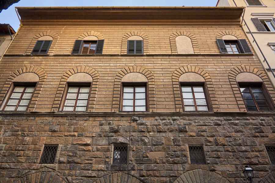 Façade of Palazzo Benci on via de