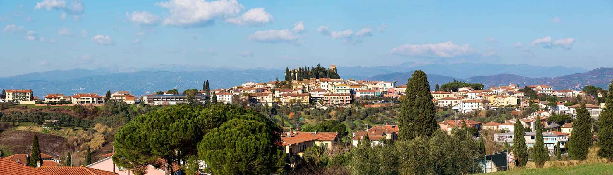 Panoramic view of Cerreto Guidi