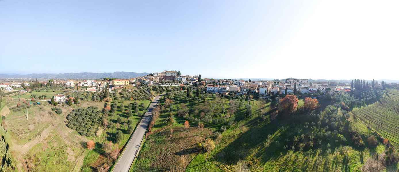 Panoramic view of Cerreto Guidi