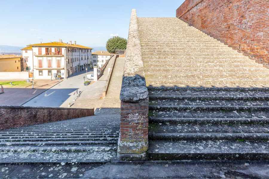 Staircase of the Villa Medicea of Cerreto Guidi