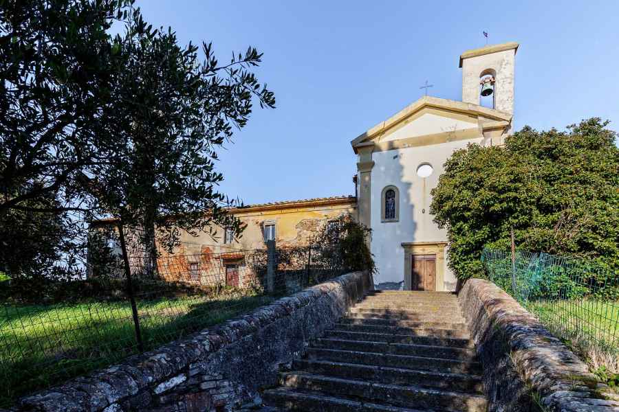 Façade of the church of Sant