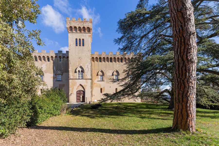 The castle of Santa Maria Novella, Certaldo