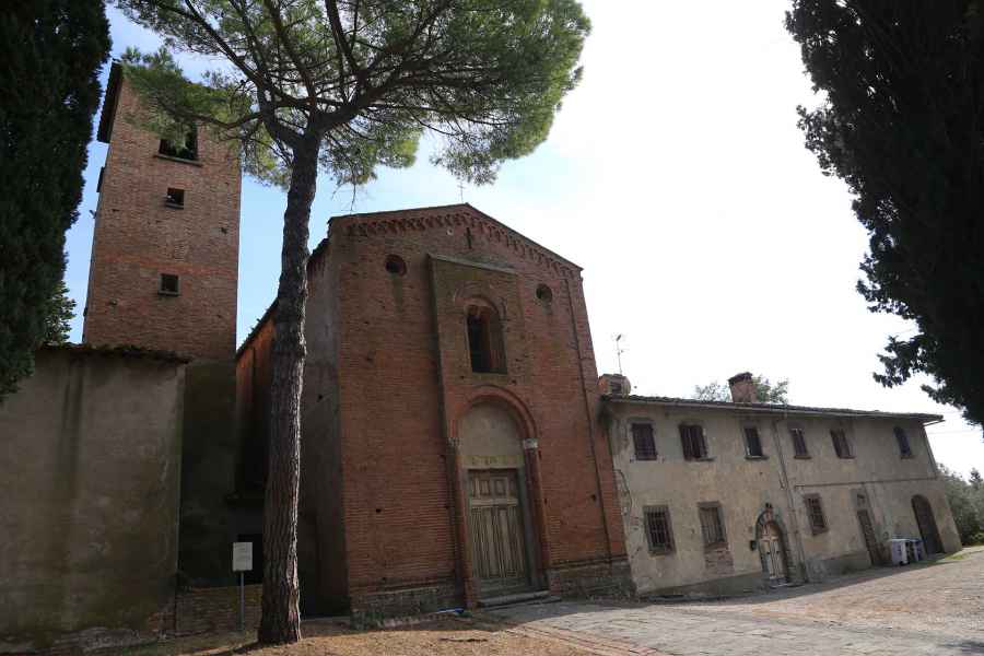 View of the Church of San Giovanni Evangelista, Monterappoli, Empoli