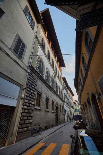 Façade of Palazzo Ginori on via Ginori, Florence