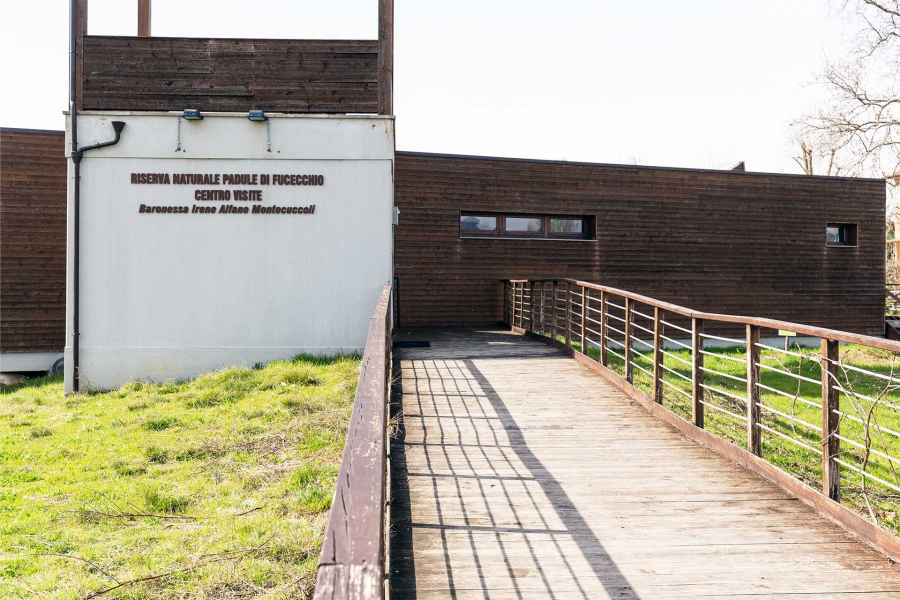 Entrance of the Research Centre for Documentation and Promotion of the Fucecchio Marsh