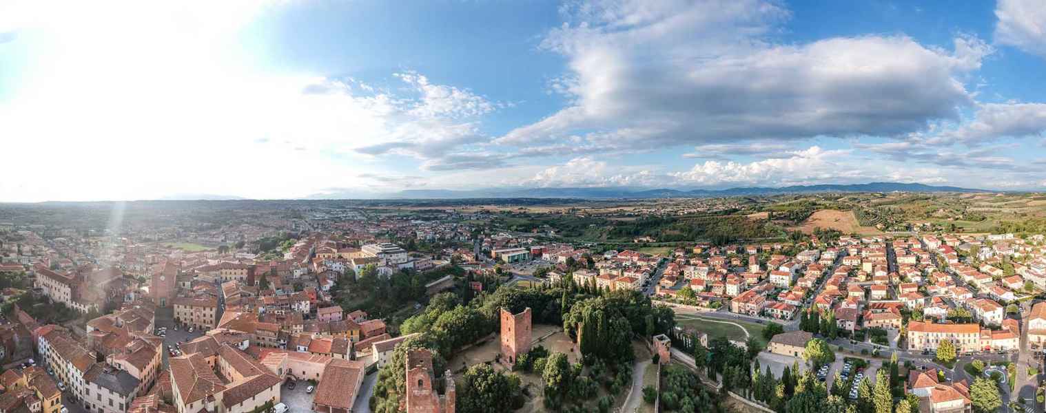 Panoramic view of Fucecchio