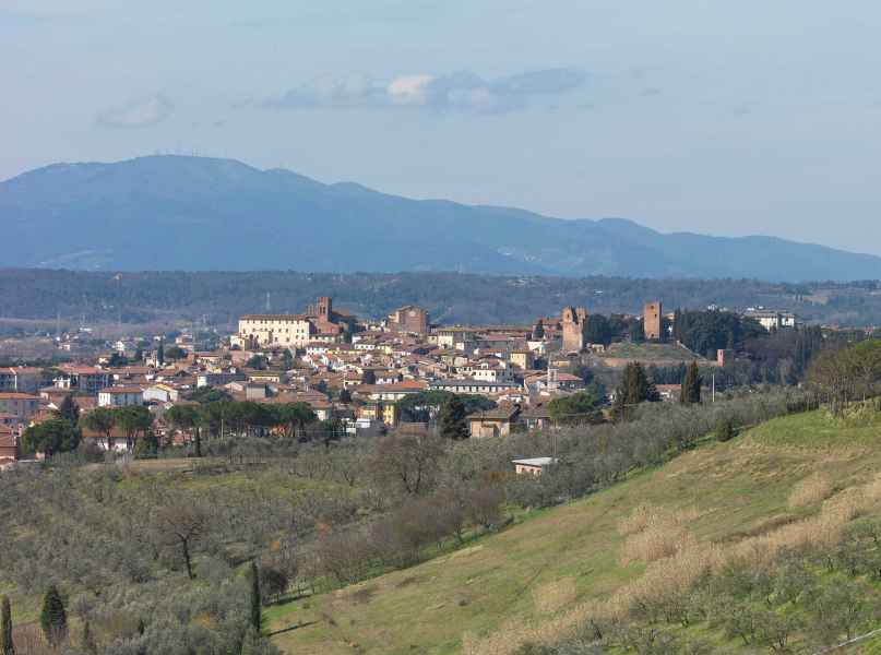 View of Fucecchio