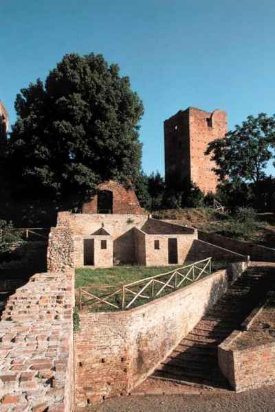 View of Corsini Park in Fucecchio 