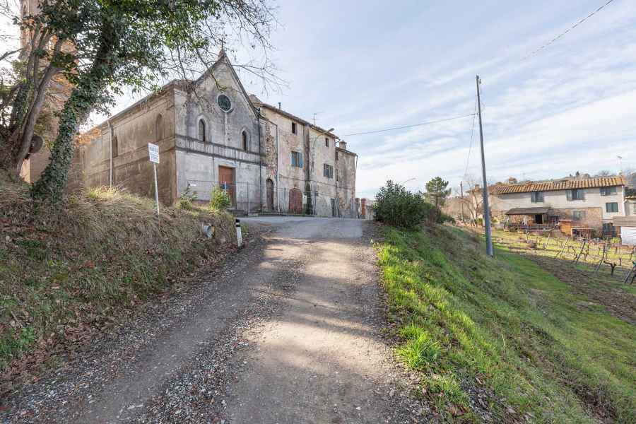 The church of San Martino in Catignano, Gambassi Terme