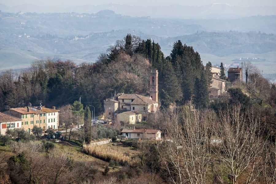 View of Catignano, Gambassi Terme