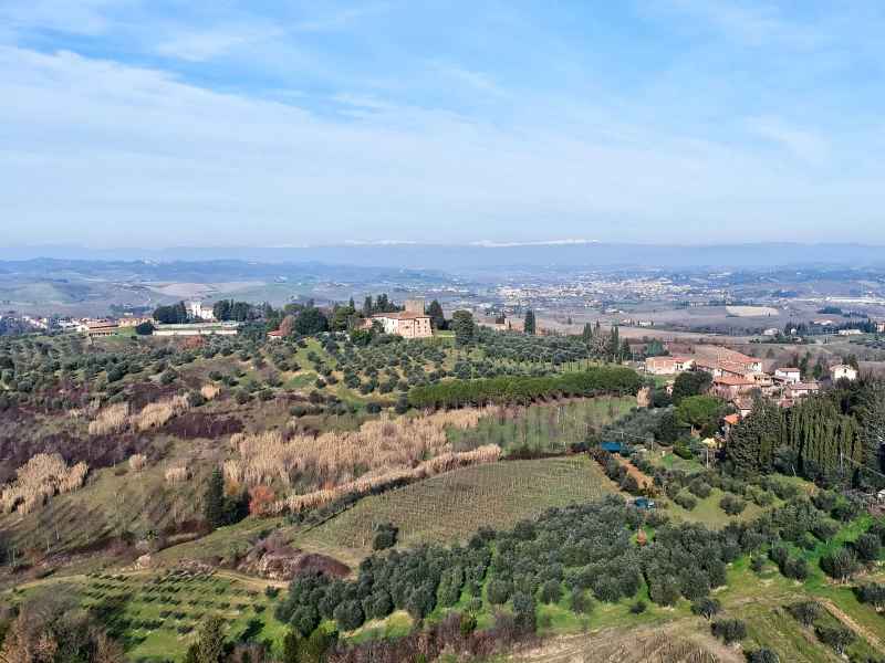 Panoramic view of Varna, Gambassi Terme