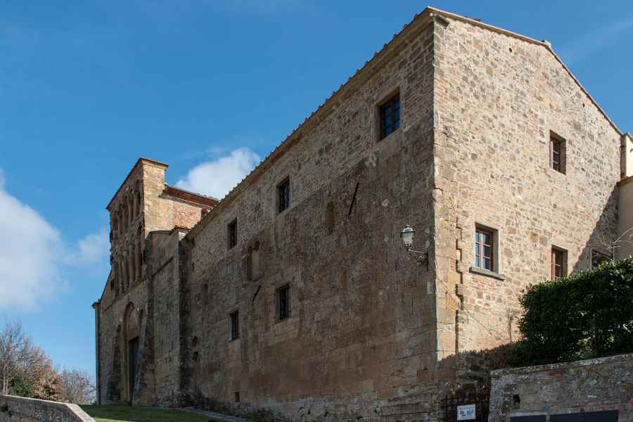 The church of Santa Maria Assunta in Chianni, Gambassi