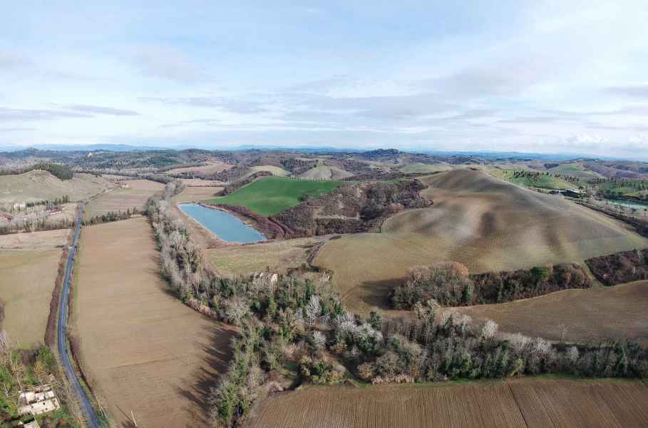 Panoramic view of Barbialla, Montaione