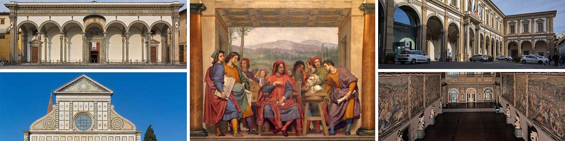 Abitazioni e luoghi di lavoro di Leonardo a Firenze