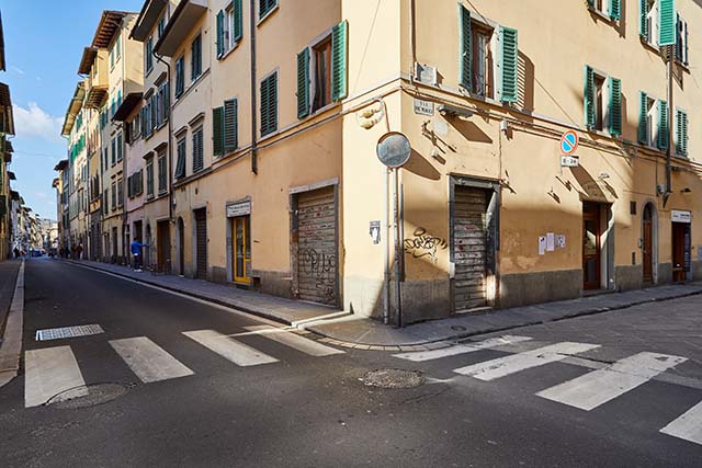 Corner of the former via de Pentolini